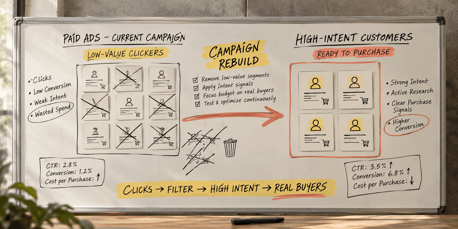 Performance marketing dashboard preview